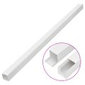 vidaXL Káblový rozvod 40x40 mm 10 m PVC