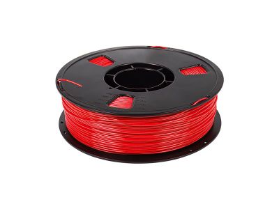 PLA vlákno pre 3D tlačiareň - 1 kg červené 1,75 mm
