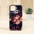 Dekoračné puzdro pre iPhone 12 / 12 Pro 6,1" pivónia