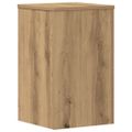 vidaXL Stojany na rastliny 2 ks dub artisan 30x30x50 cm kompoz. drevo