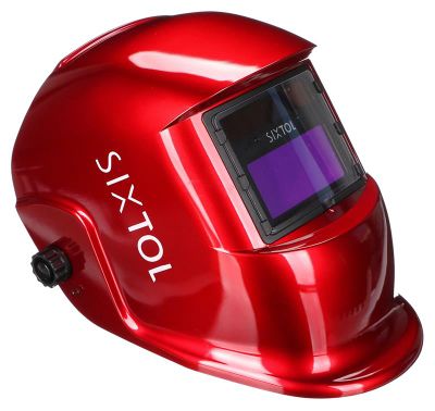 Zváracia kukla samostmievacia WELDING MASK 2, červená SIXTOL