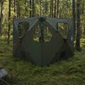 vidaXL Poľovnícky stan 145 x 145 x 150 cm Armádna zelená