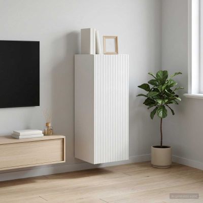 vidaXL Nástenná skrinka 33 x 34,5 x 90 cm Kompozitné drevo