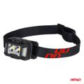 LED čelovka 2xXPG+10SMD 1800mAh SUPER BRIGHT (BATT) AMiO-04668