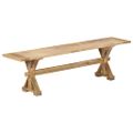 vidaXL Lavička do chodby 160x35x45 cm masívne mangovníkové drevo