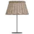 vidaXL Tienidlo na lampu hnedé Ø50x30 cm prútené