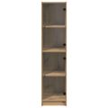 vidaXL Highboard Remeselný dub 35 x 37 x 142 cm Kompozitné drevo