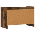 vidaXL TV skrinka 71,5 x 33 x 47 cm Dymový dub Kompozitné drevo