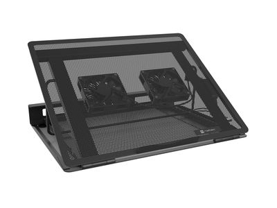 Stojan pod notebook Natec TERN 2 PLUS, 12,1-17,3 palca, 2 ventilátory