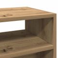 vidaXL Konzolový stolík Artisan Dub 78x30x80 cm Konštruktérske drevo