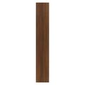 vidaXL Botník hnedý dub 63x24x147 cm spracované drevo