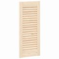 vidaXL dvierka skriniek Louvred Design 4 ks 69x29,5 cm masív borovica