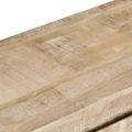vidaXL TV skrinka 110x35x46 cm, mangový masív