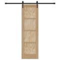 vidaXL Posuvné dvere ORKDAL 61 x 198,5 cm Borovicový masív