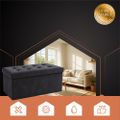 Úložný puf XXL 76x38x38cm Ruhhy 26130, šedý zamat Úložný puf XXL 76x38x38cm Ruhhy 26130, šedý samet