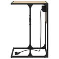 vidaXL Nočný stolík Sonoma dub 41,5 x 26 x 60,5 cm Kompozitné drevo