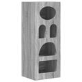 vidaXL Servírovacia skriňa ELST Sivý Sonoma 40 x 35 x 100,5 cm