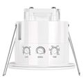 Mikrovlnný senzor prítomnosti IP20 24GHZ 2000W, biela