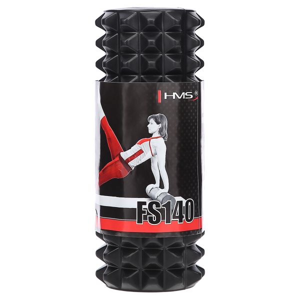 Fitness valec HMS FS140 33 cm, čierny