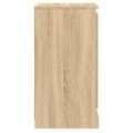 vidaXL Komody 2 ks dub sonoma 37,5x35,5x67,5 cm kompozitné drevo