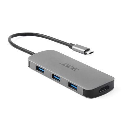 Acer 7v1 USB-C konektor (HDMI, USB, USB-C, SD, MicroSD)