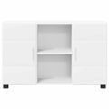 vidaXL Servírovacia skriňa FLORIN 88,5 x 30,5 x 55,5 cm Biela
