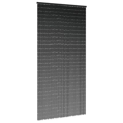 vidaXL záves proti hmyzu tmavošedá 100x220 cm bambus