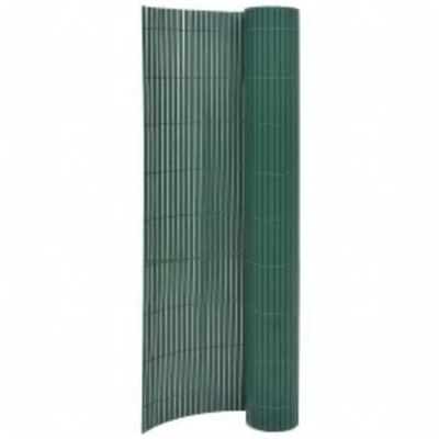 vidaXL Obojstranný záhradný plot 110x300 cm zelený