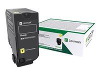 Žltá - originálna - kazeta s farbivom LCCP, LRP - pre Lexmark CS720de, CS720dte, CS725de, CS725dte, CX725de, CX725dhe, CX725dthe