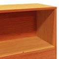 vidaXL Čelo postele s úložným priestorom voskovo hnedé 90 cm borovica