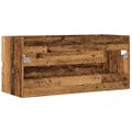 vidaXL Umývadlová skrinka staré drevo 100x38,5x45 cm kompozitné drevo