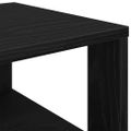 vidaXL Regál na topánky čierny 61x32x105 cm spracované drevo