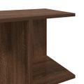 vidaXL Nočné stolíky 2 ks hnedý dub 46,5x29x61 cm kompozitné drevo