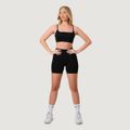Bezšvová športová podprsenka NEO Black - GymBeam, veľkosť M