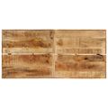 vidaXL Barový stôl 150x70x107 cm masívne recyklované drevo a železo