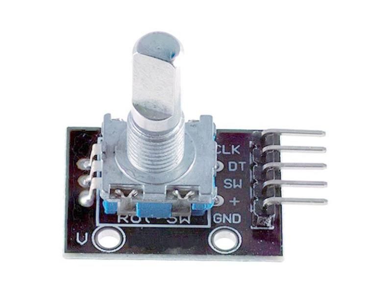 Rotačný enkóder s tlačidlom KX-040 - pre Arduino