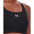 Podprsenka HG Armour Mid Padless Black - Under Armour, veľkosť XL, veľkosť oblečenia XL