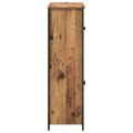 vidaXL Highboard Staré drevo 62 x 32 x 106,5 cm Kompozitné drevo