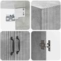 vidaXL Sada skríň 2 ks 66 x 34,5 x 87 cm Kompozitné drevo