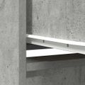 vidaXL Highboard Concrete Grey 29,5x34x119,5 cm Engineered Wood