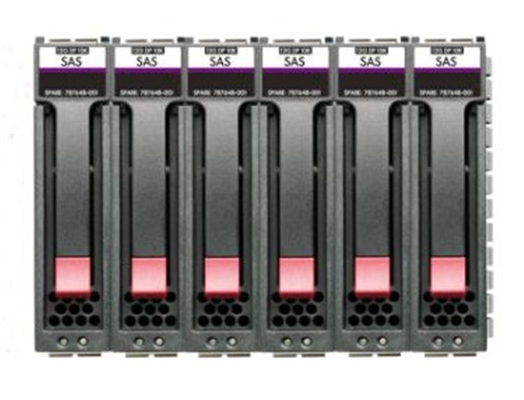 HPE MSA 23 TB SAS RI SFF M2 SSD Bundle 6pk