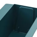 vidaXL Kvetinové boxy pre euro palety 12 ks Zelená 36 x 13,5 x 9,5 cm