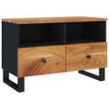 vidaXL TV skrinka 70x33x46 cm akáciový masív