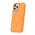 Frame Thin Mag case pre iPhone 12 / 12 Pro 6,1" oranžový