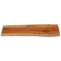vidaXL Stolová doska 80x40x3,8 cm obdĺžnik akáciový masív živá hrana