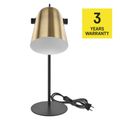 Stolná lampa NINA, zlatá
