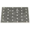 vidaXL Dierované plechy 20 ks 2 mm 120x100 mm pozinkovaná oceľ