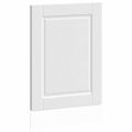 vidaXL Panel umývačky riadu Porto biela 45x1,5x57 cm kompozitné drevo