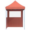 vidaXL Párty stan 200 x 200 x 306 cm Tehlová Oxfordská látka