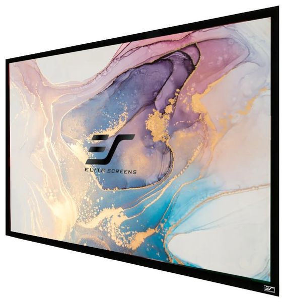 ELITE SCREENS plátno v pevném rámu 135" (342,9cm)/ 4:3/ 205,7×274,3cm/ gain 1.1/ rám černý 6cm Projekcní plátno, v pevném rámu, 135" (342,9 cm), 4:3, 205,7 x 274,3 cm, Gain 1,1, rám cerný, 6 cm